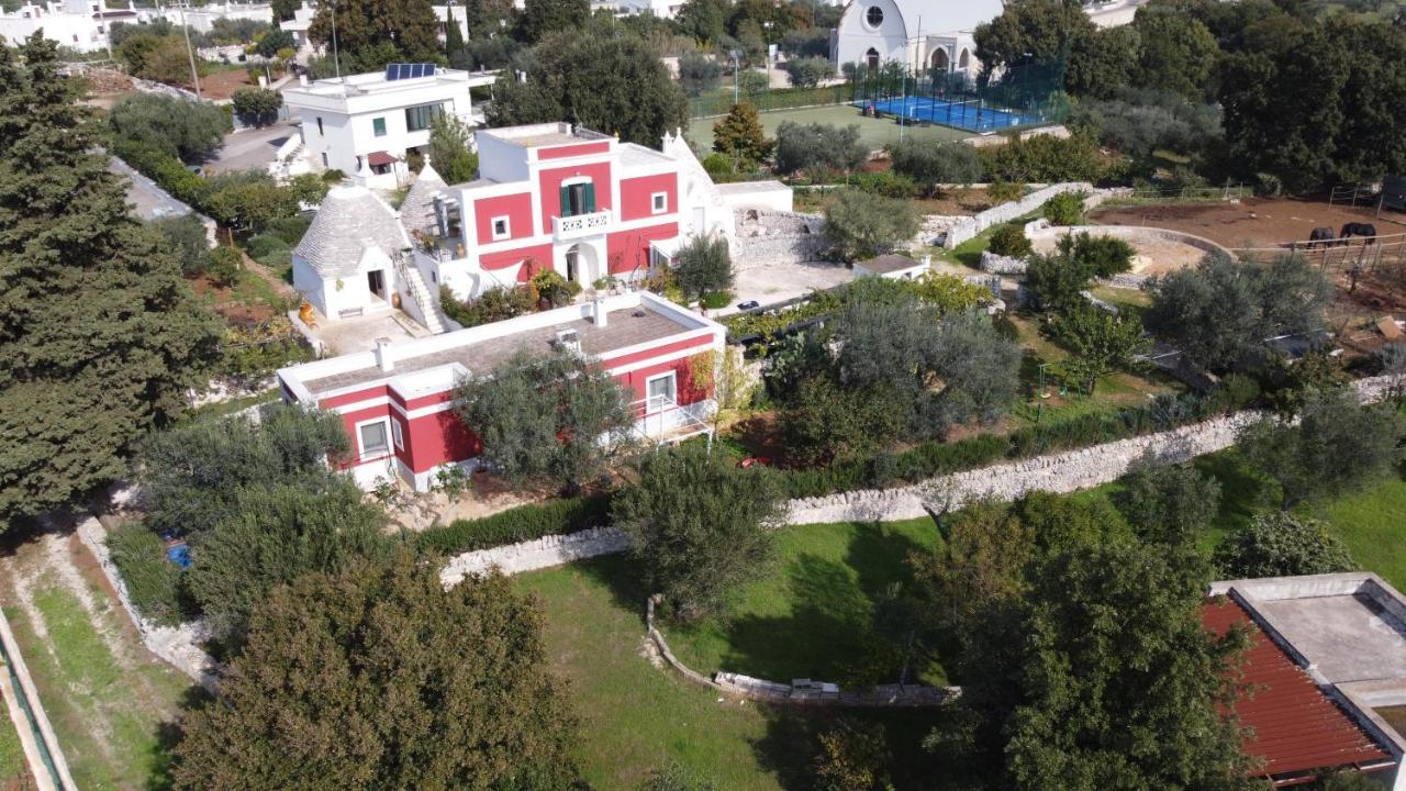 تْشيستيرنِنو Masseria Trulli Sull'Aia المظهر الخارجي الصورة