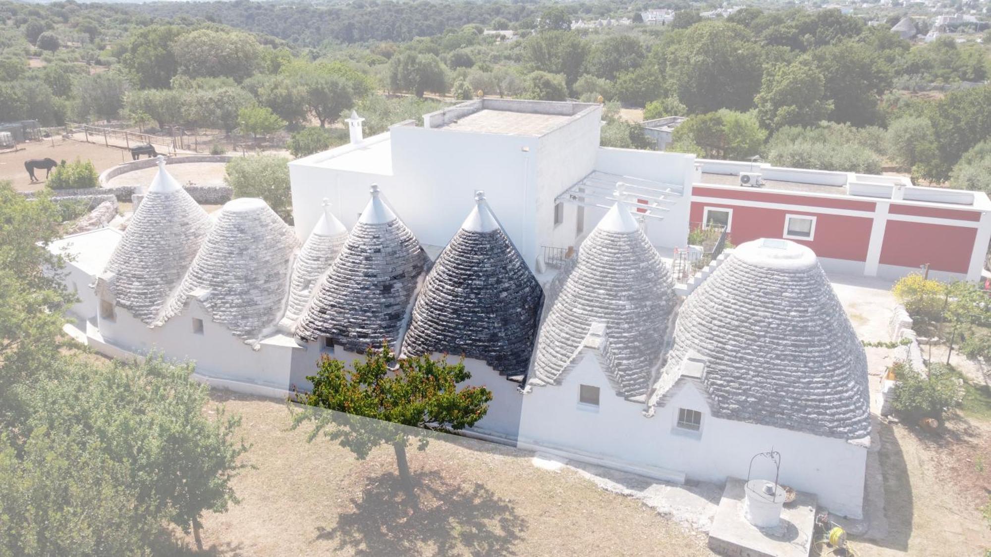 تْشيستيرنِنو Masseria Trulli Sull'Aia المظهر الخارجي الصورة
